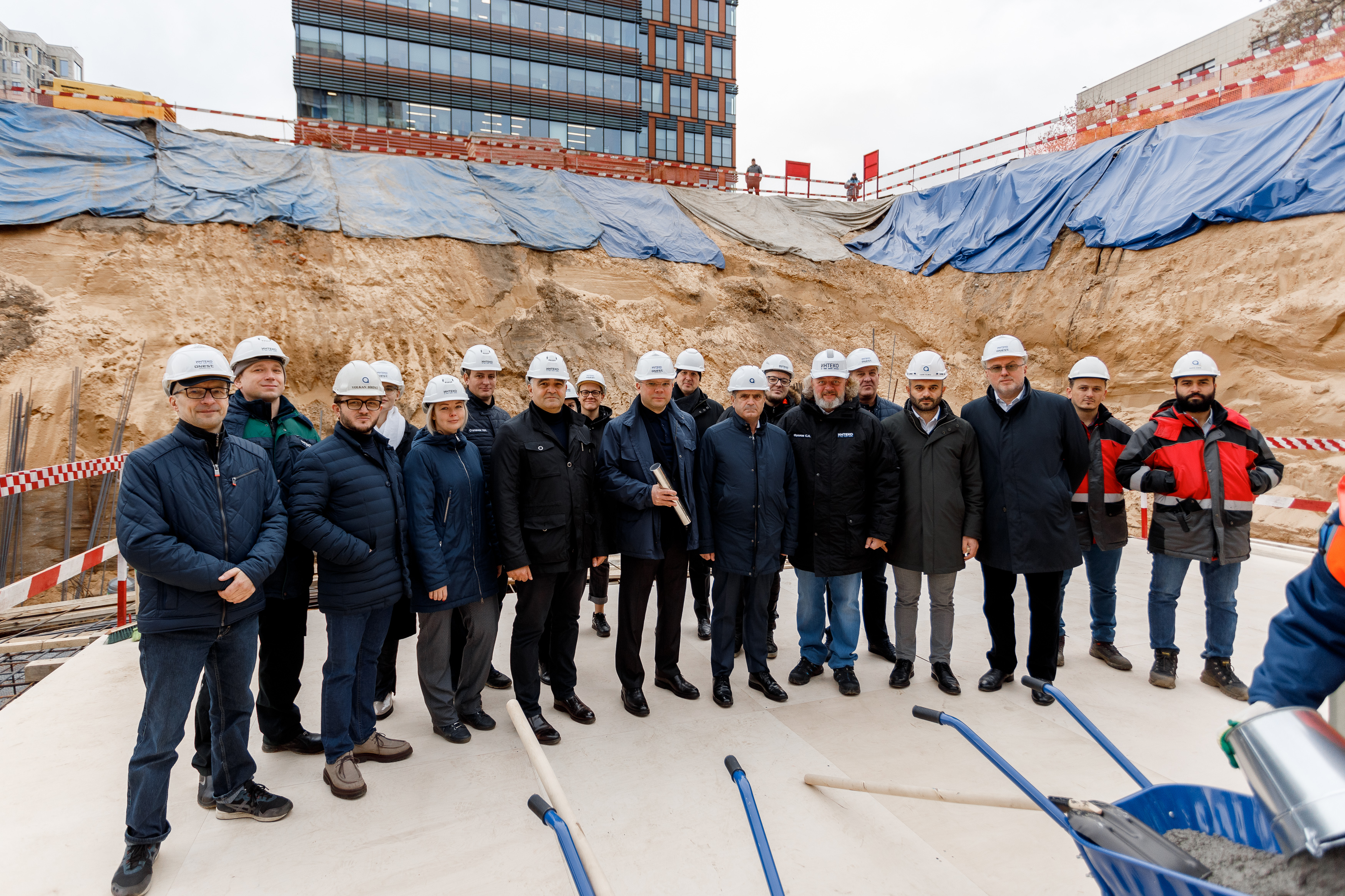 «ИНТЕКО»: первый куб бетона залит на стройплощадке ЖК ONEST на Пресне