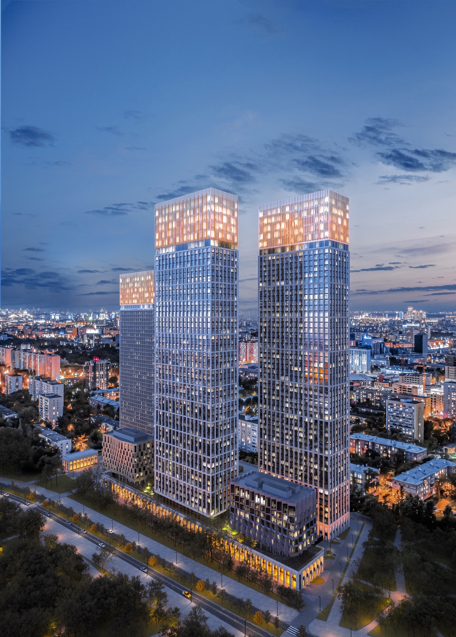 В два раза увеличилось предложение премиальных и элитных небоскребов в Москве