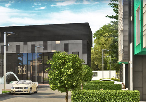 Белый город: идет монтаж коммуникаций