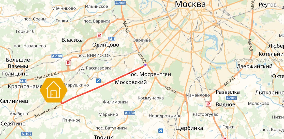 Где алабино в московской области