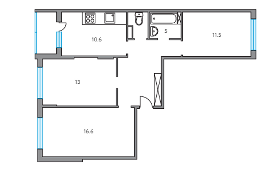 Купить 3 Комнатную Квартиру Императорские Мытищи