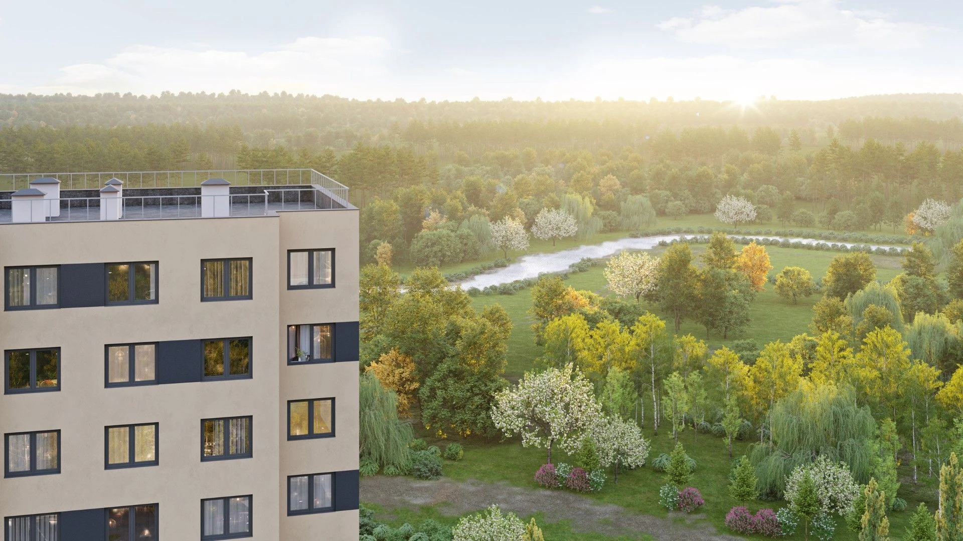 Фото 1: ЖК Пейзажный квартал