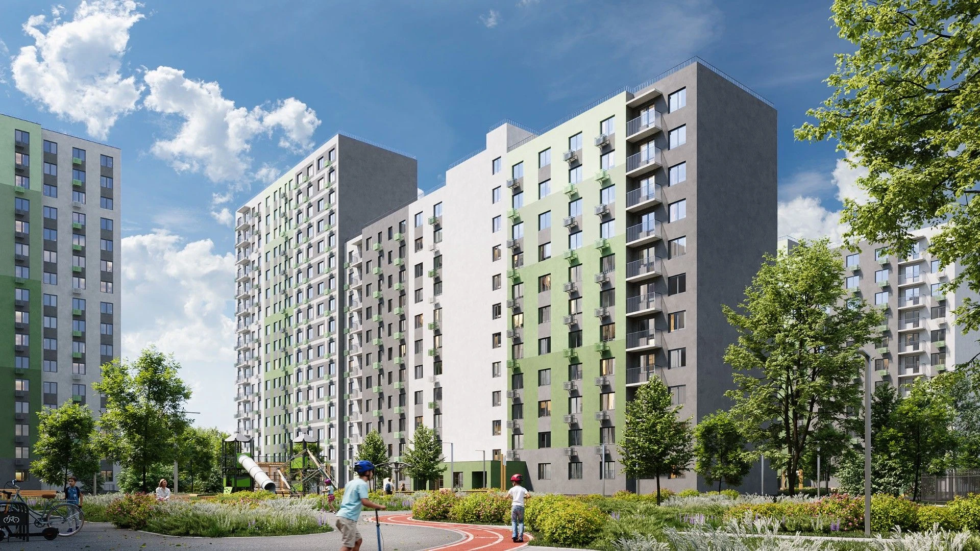 Фото 1: ЖК ЛСР. Ржевский парк